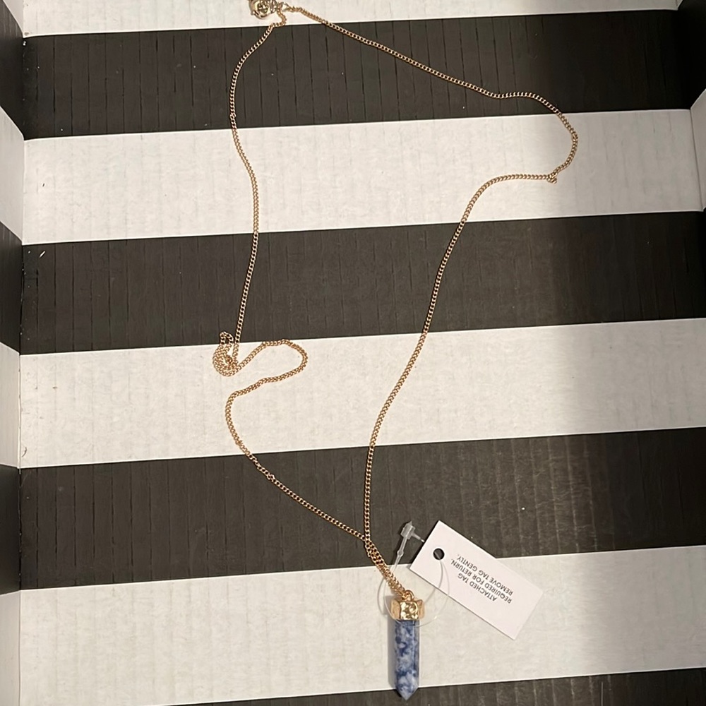 Baublebar Organic Quartz Pendant